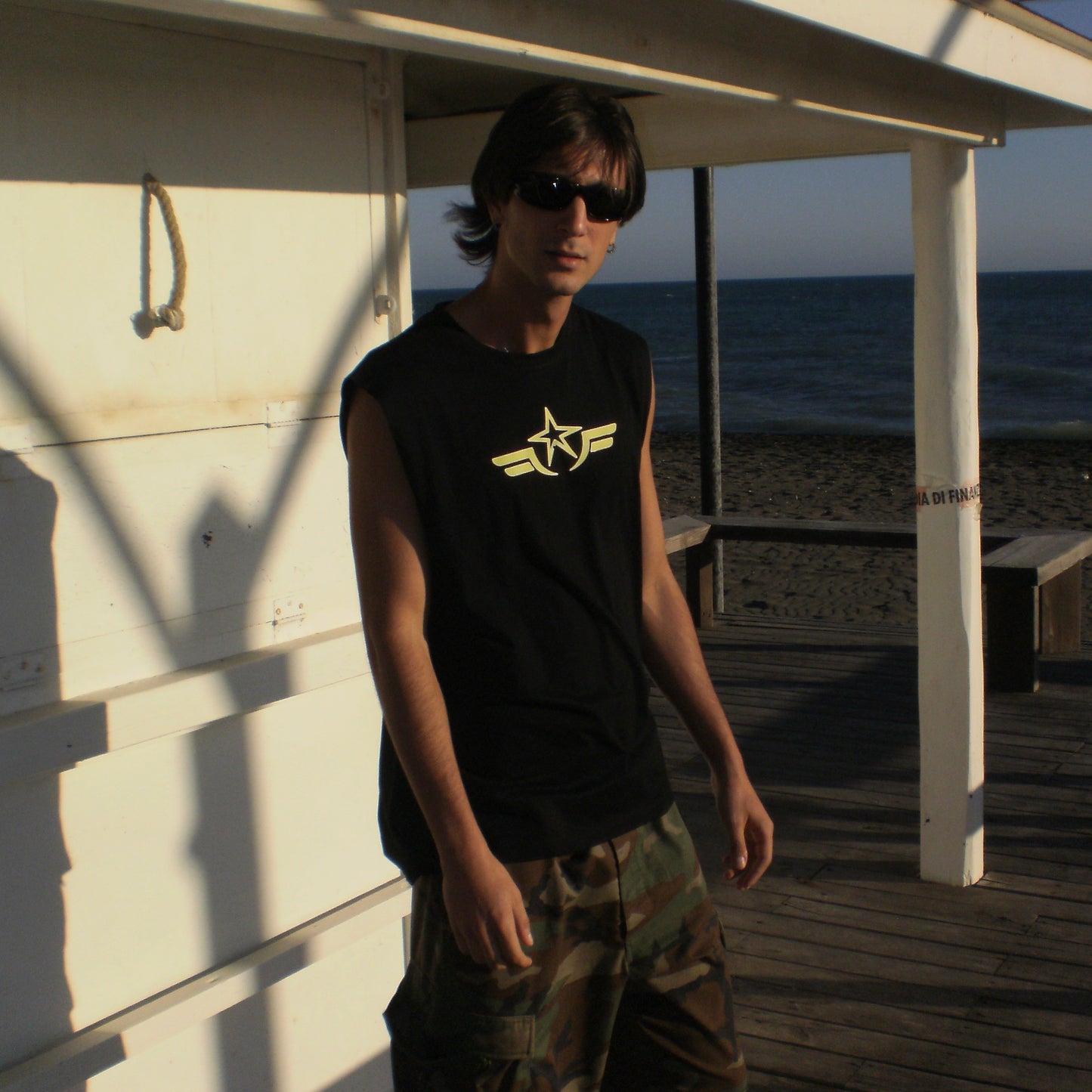 “SENTY ARMY” Black Tank