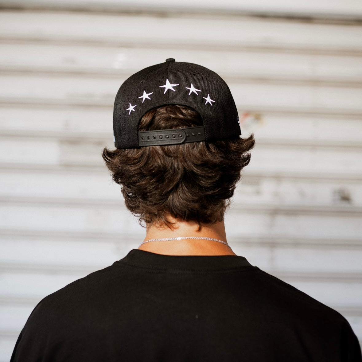 “SENTY SEASON” 5 Star Black Snapback