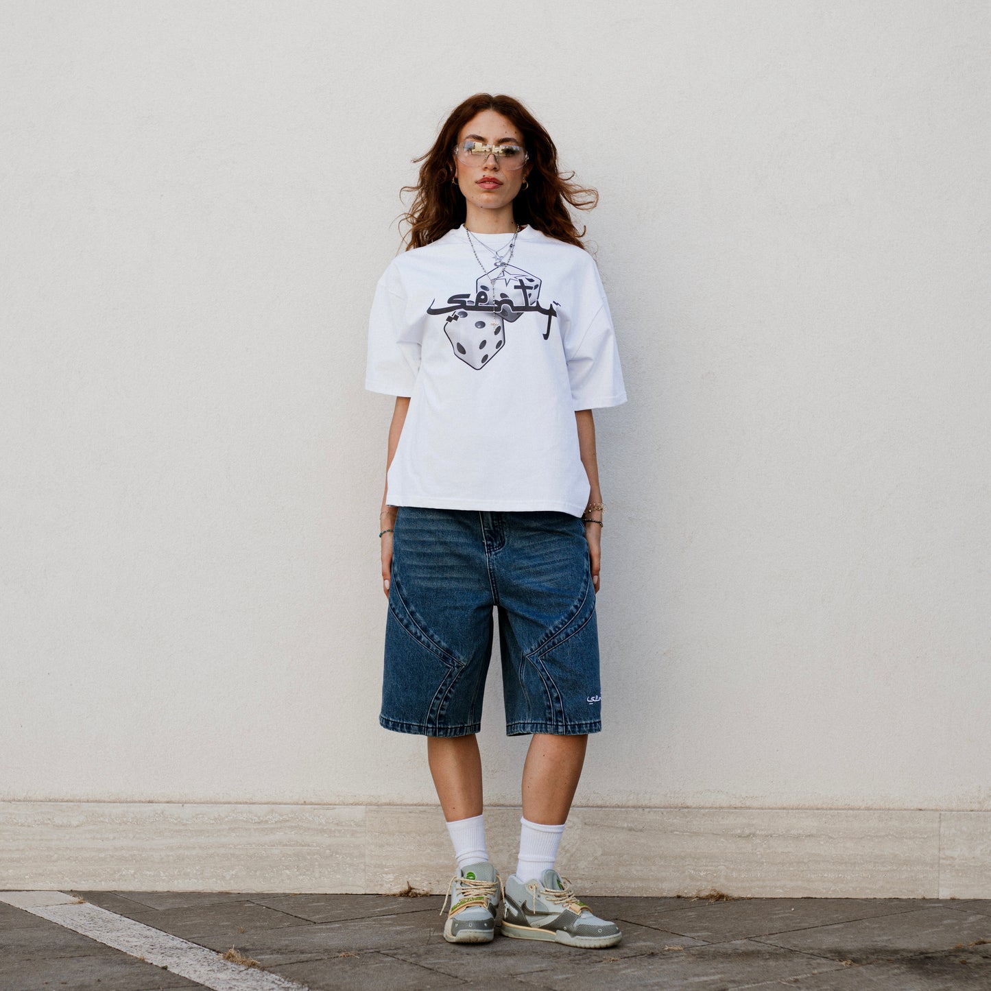"SENTY CASINÒ" DADI White T-shirt