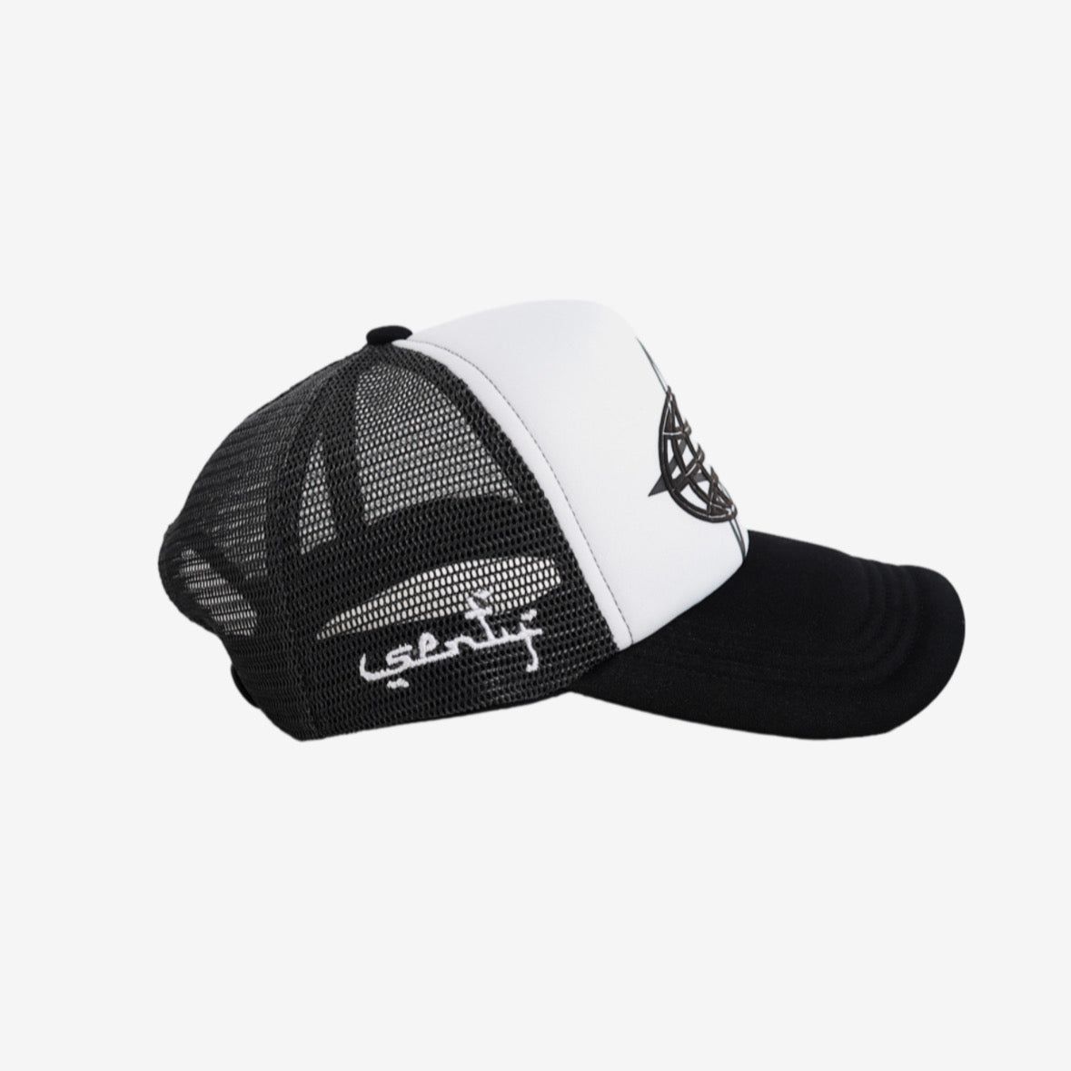 "SENTY SEASON" WORLDWIDE Grey Trucker Hat