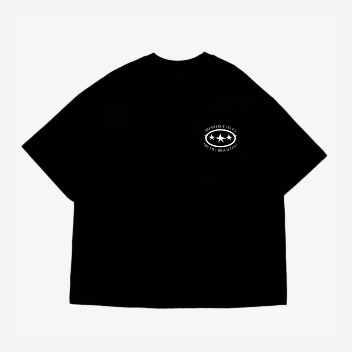“IMPERFECT STARS” Black T-shirt