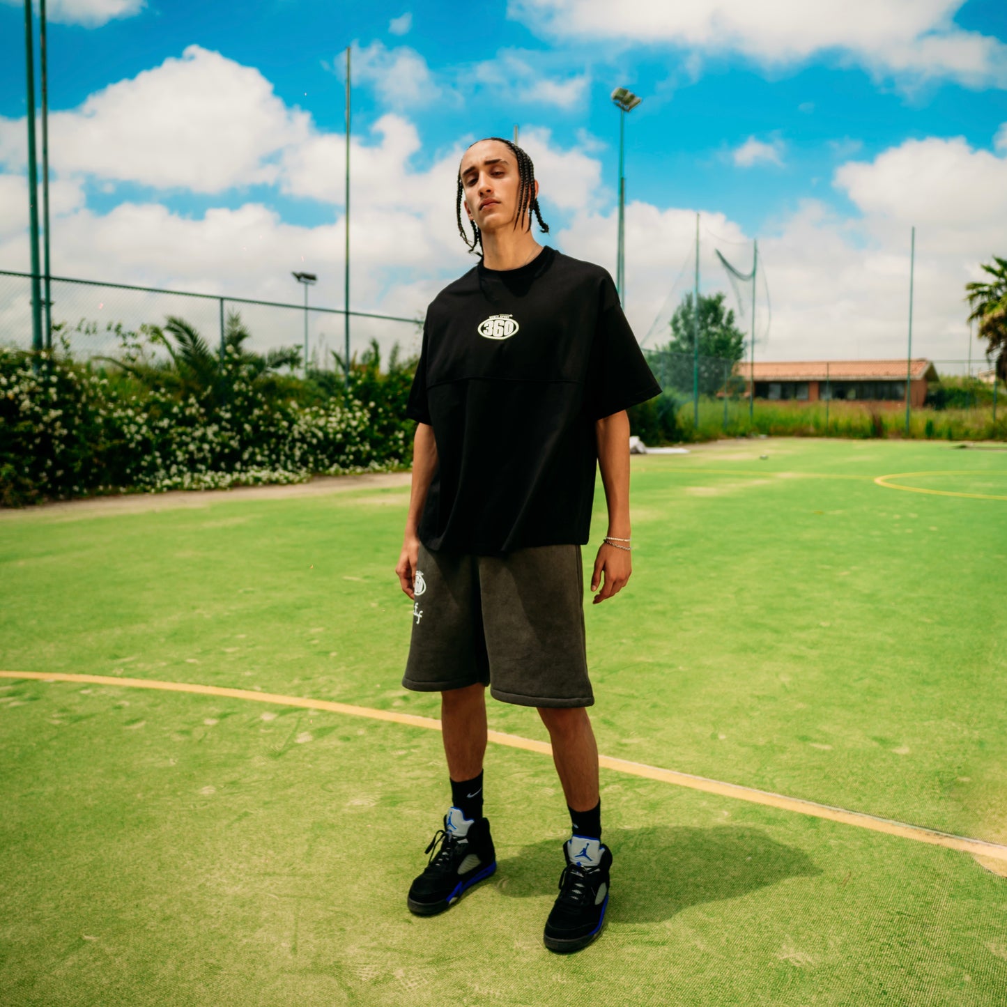 "360 SENTY" Dark Grey Shorts