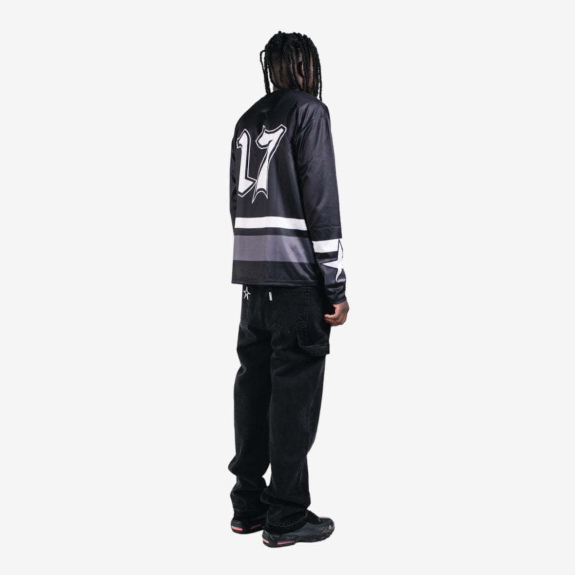 "SENTY SEASON" Black Carpenter Pants