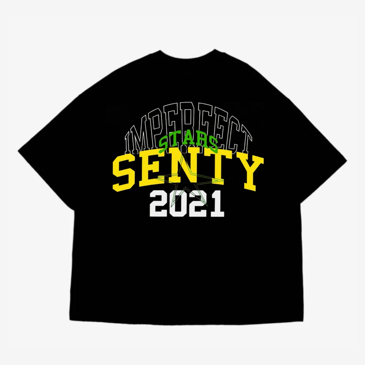 “IMPERFECT STARS 2021” Black T-shirt