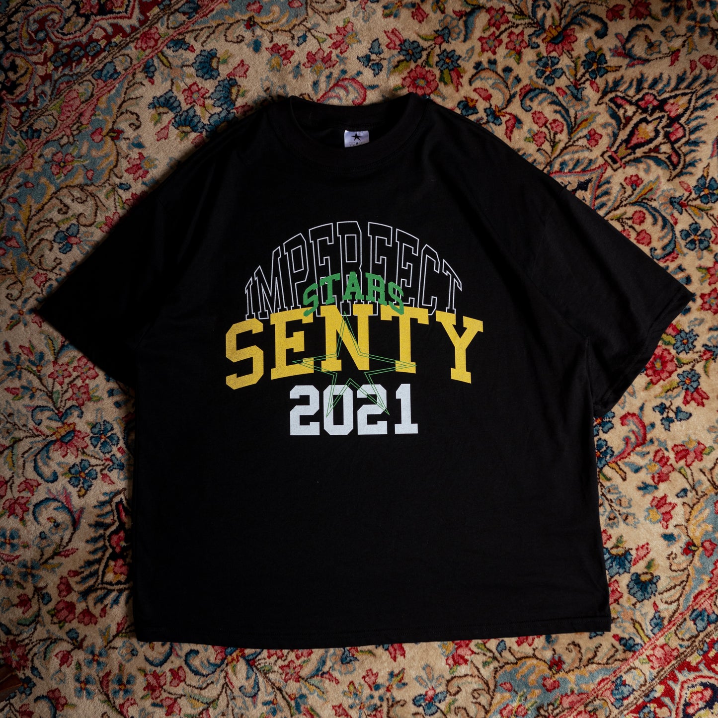 “IMPERFECT STARS 2021” Black T-shirt