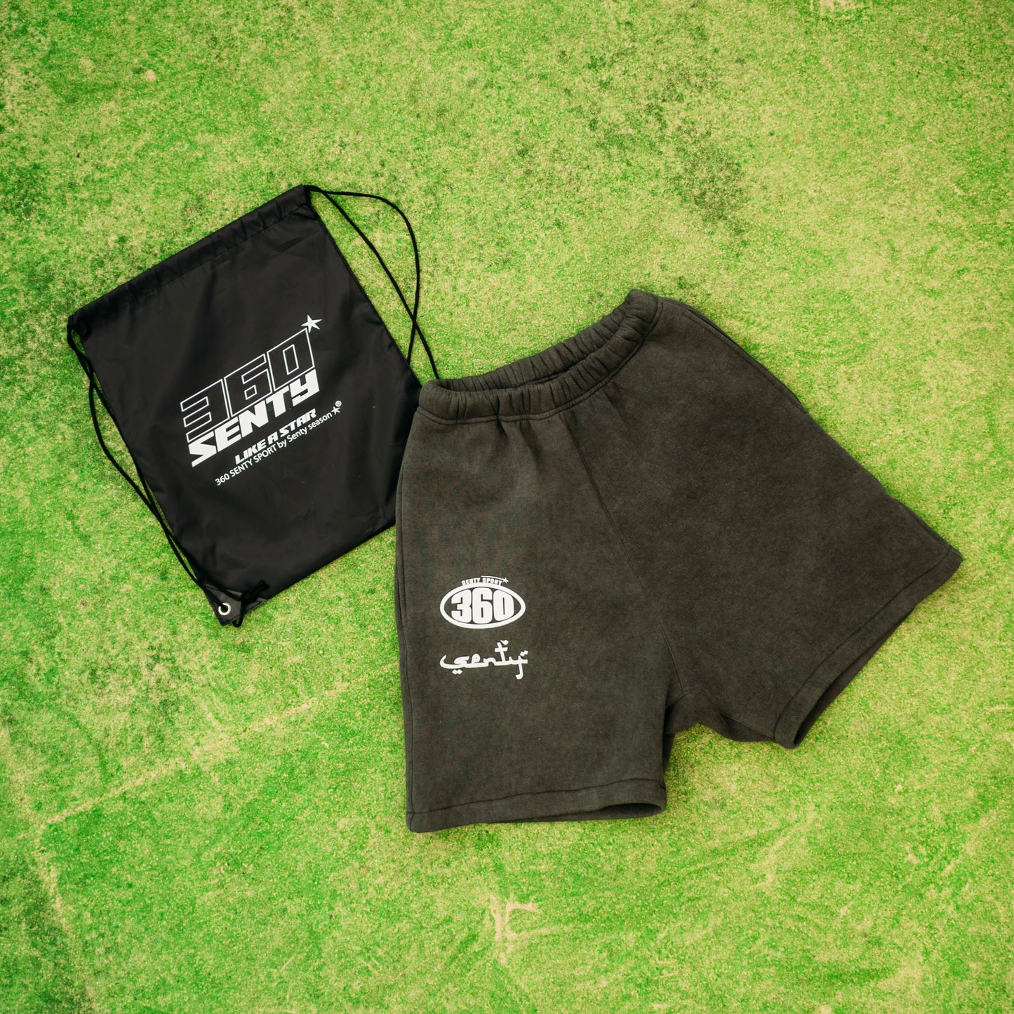 "360 SENTY" Dark Grey Shorts