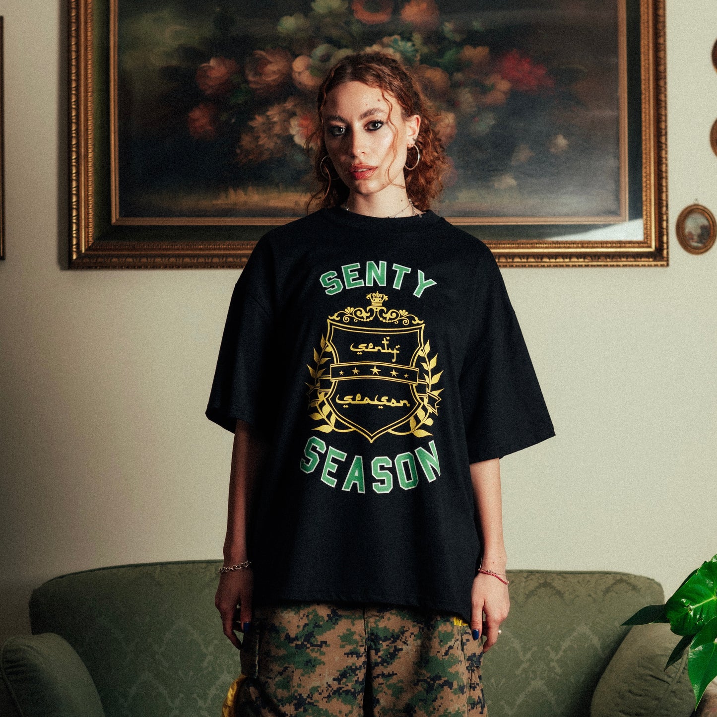 “SENTY 4 GLORY” Black T-shirt