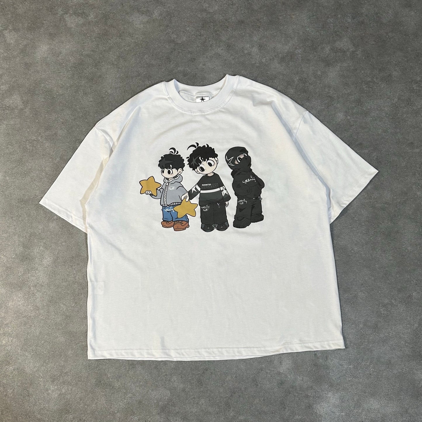 “SENTY MASCOTTE” White T-shirt