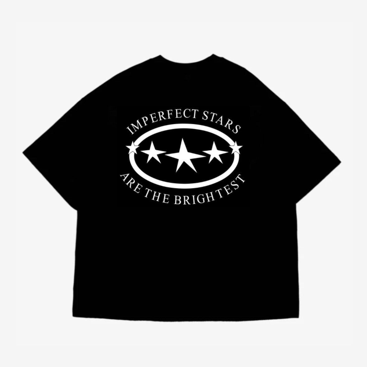 “IMPERFECT STARS” Black T-shirt