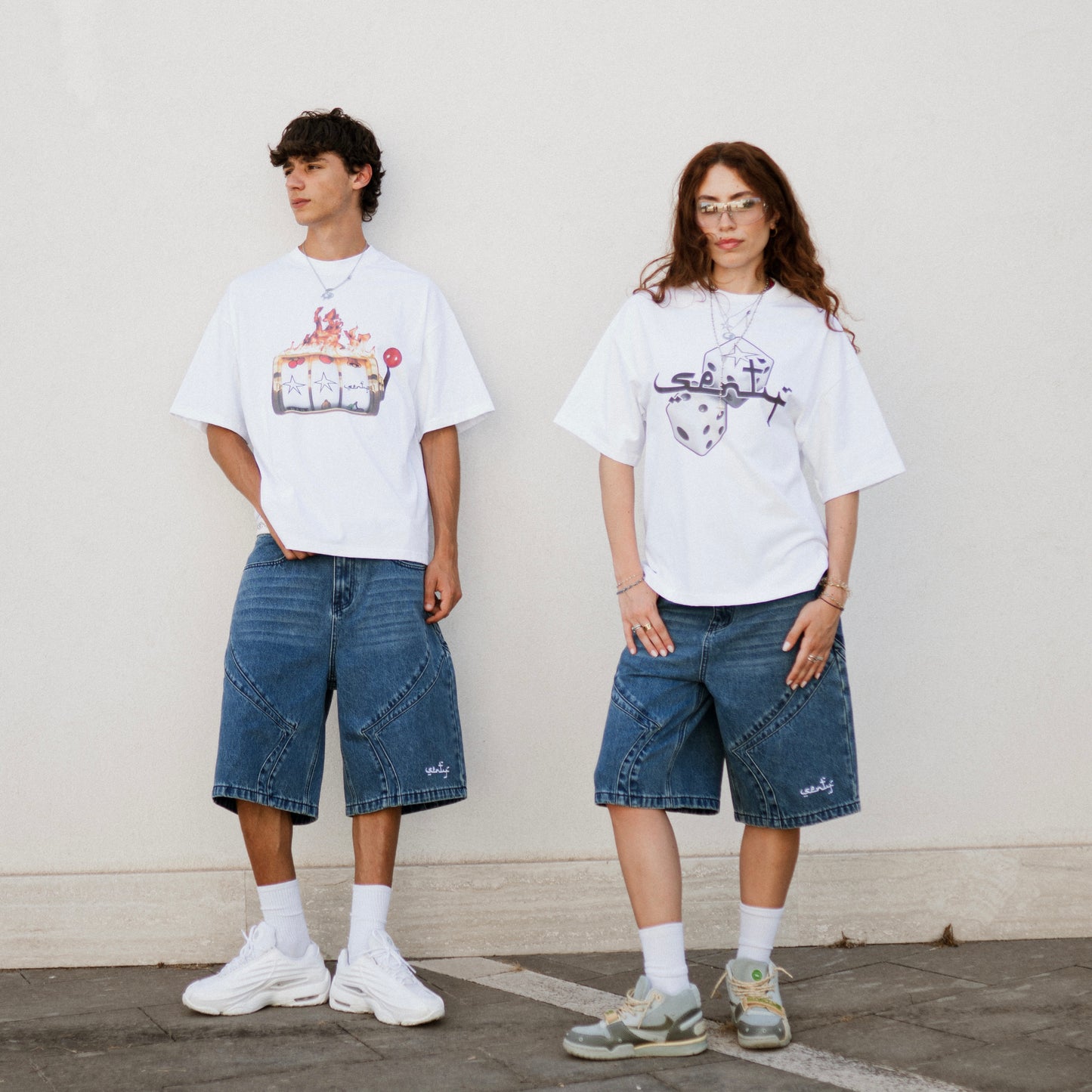 "SENTY SEASON" 5 Star Blue Jorts