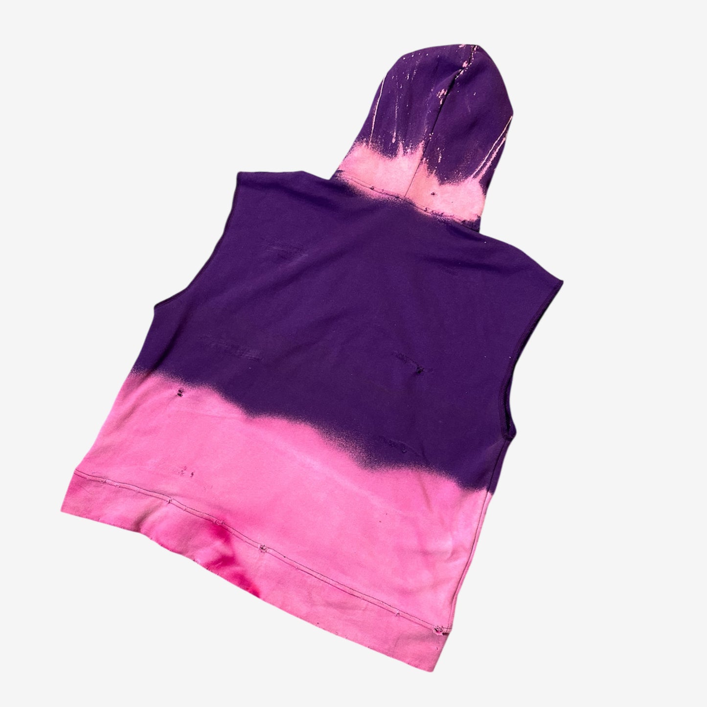 “SENTY ARMY” No Sleeve Hoodie (L) *