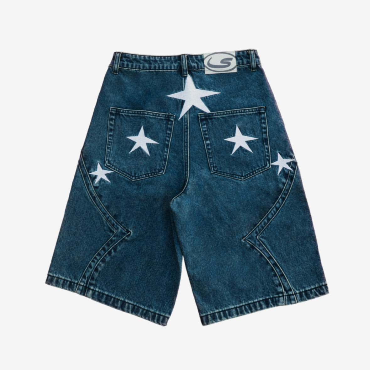 "SENTY SEASON" 5 Star Blue Jorts