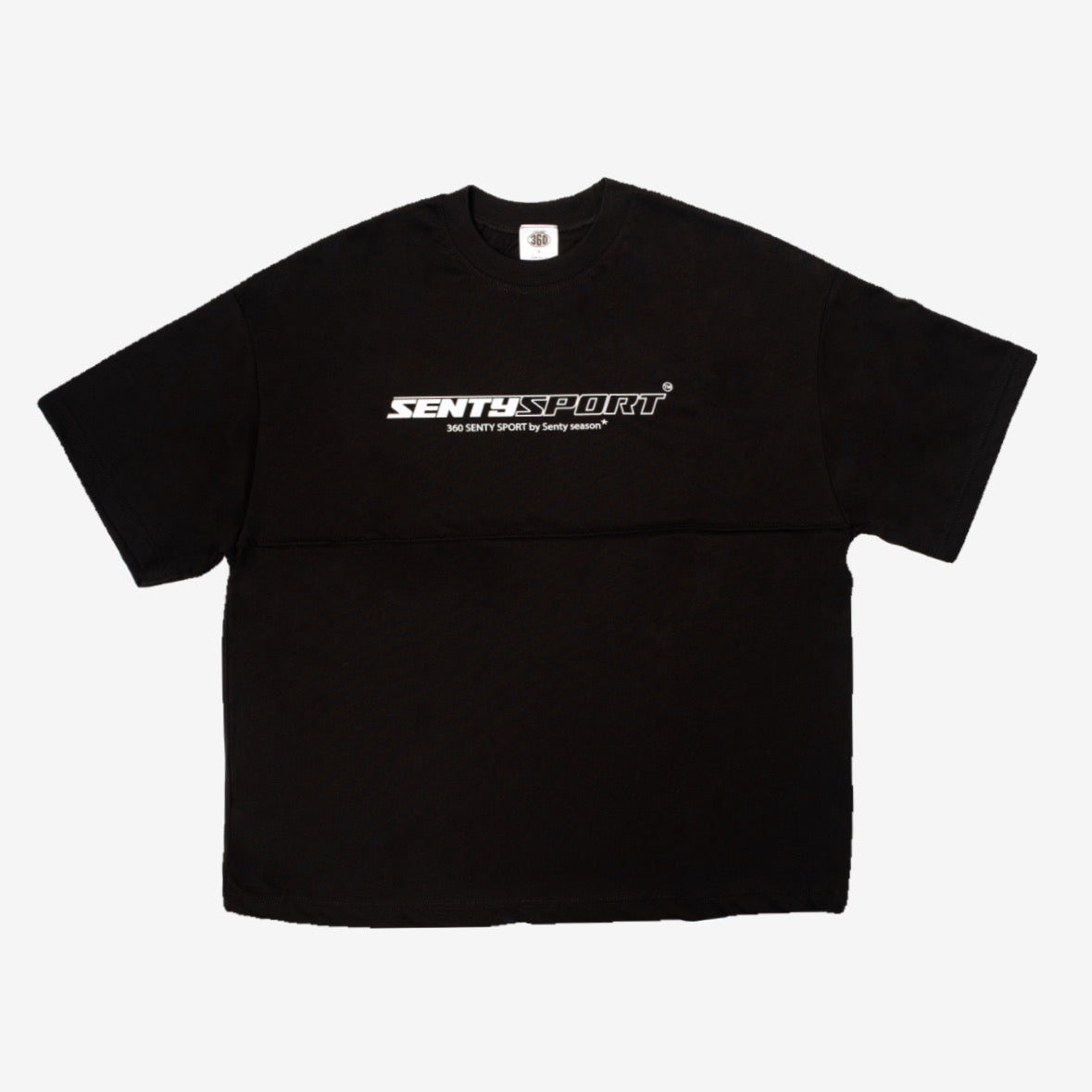 "360 SENTY SPORT" Black T-shirt