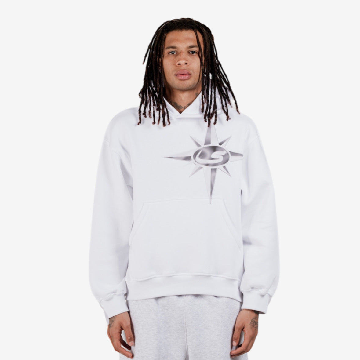 “SENTY FOREVER” White Hoodie