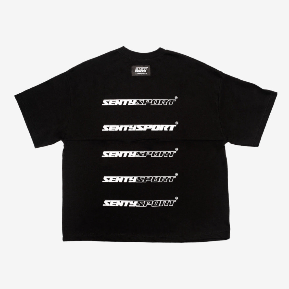 "360 SENTY SPORT" Black T-shirt