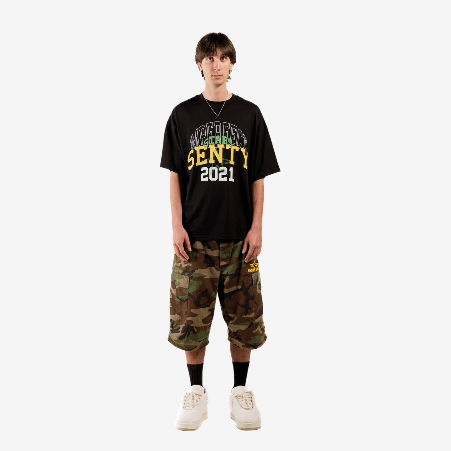 “IMPERFECT STARS 2021” Black T-shirt