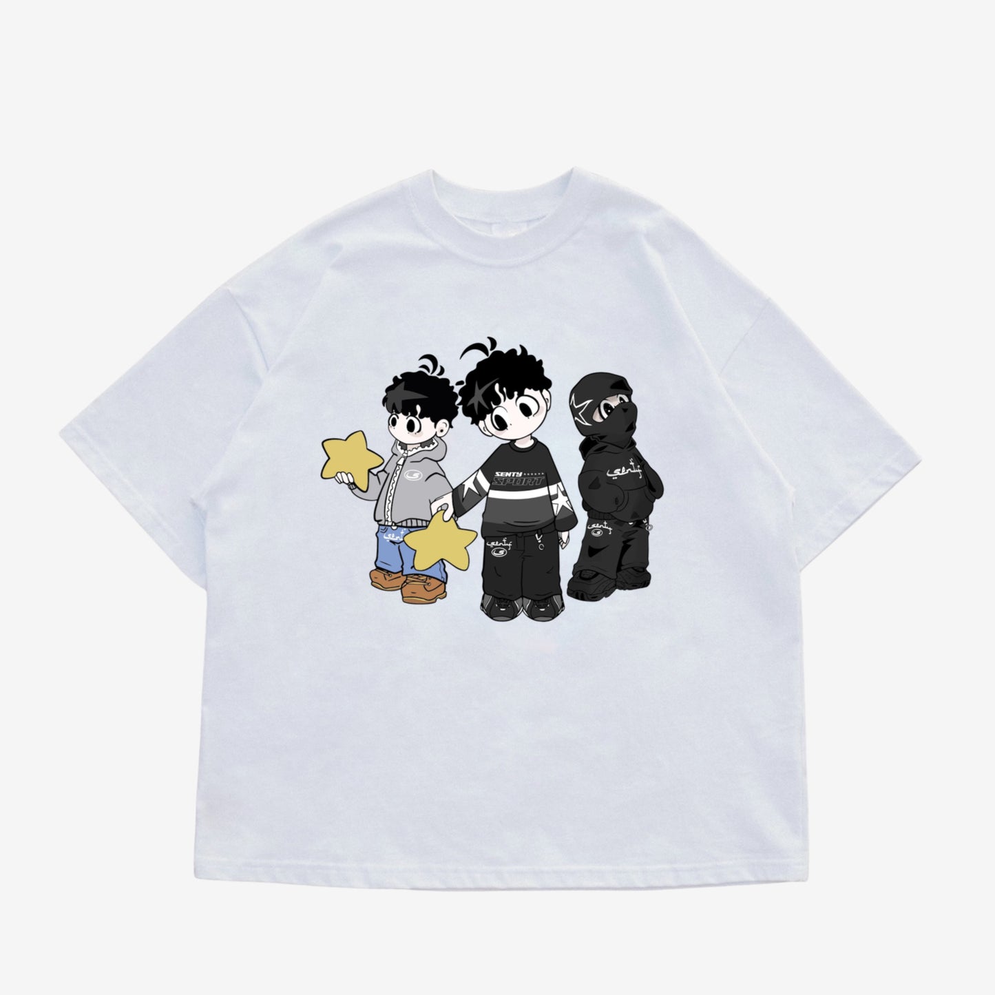 “SENTY MASCOTTE” White T-shirt