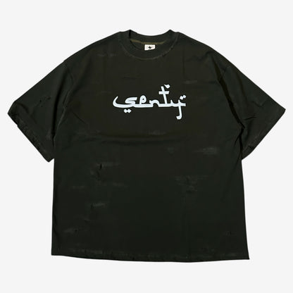 “SENTY SEASON” Military Green T-shirt (M)*