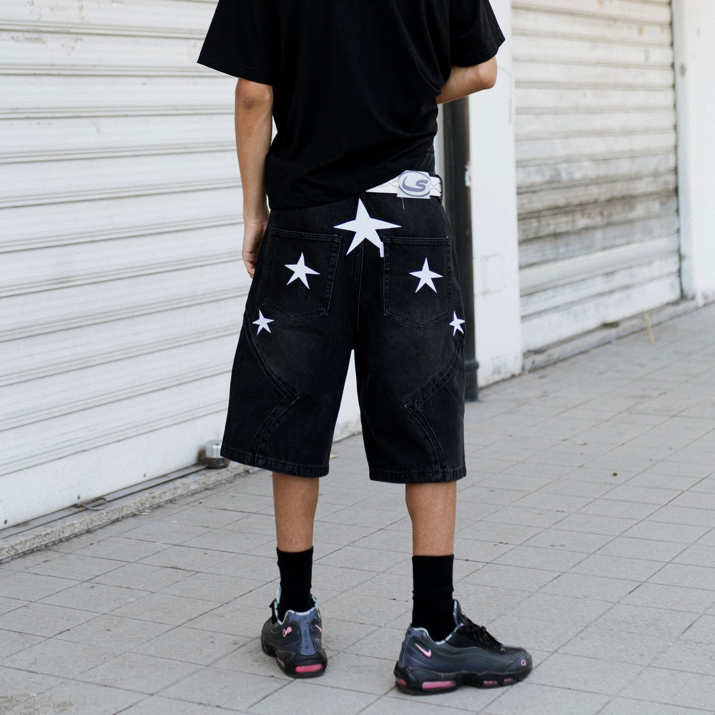 "SENTY SEASON" 5 Star Black Jorts