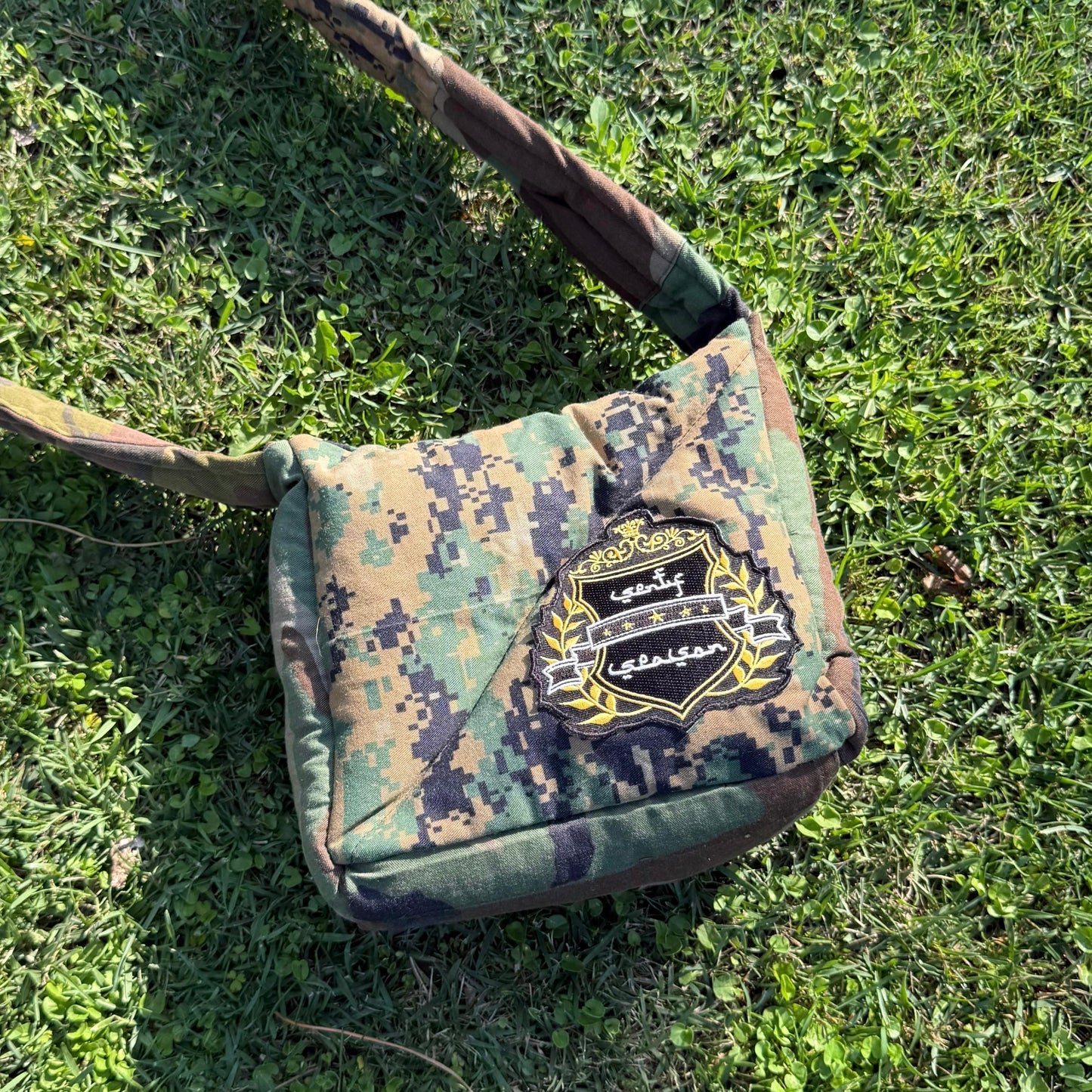 "SENTY x PUFFYIT" Camo Bag
