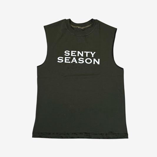 “SENTY SEASON" Military Green Tank (M)*