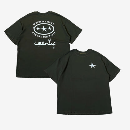 “SENTY SEASON” Military Green T-shirt (L)*