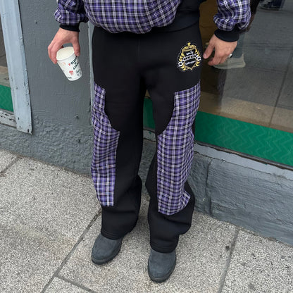 “SENTY SEASON” Flannel Black Double Knee