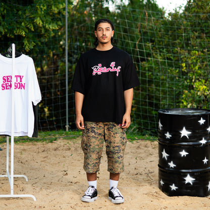 "SENTY SEASON" San Valentino Black T-shirt
