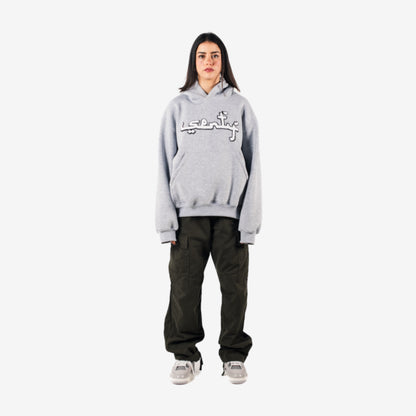 "SENTY SEASON" Grey Hoodie V2