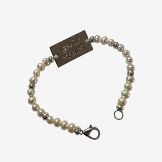 “SENTY FOREVER” Pearl Bracelet