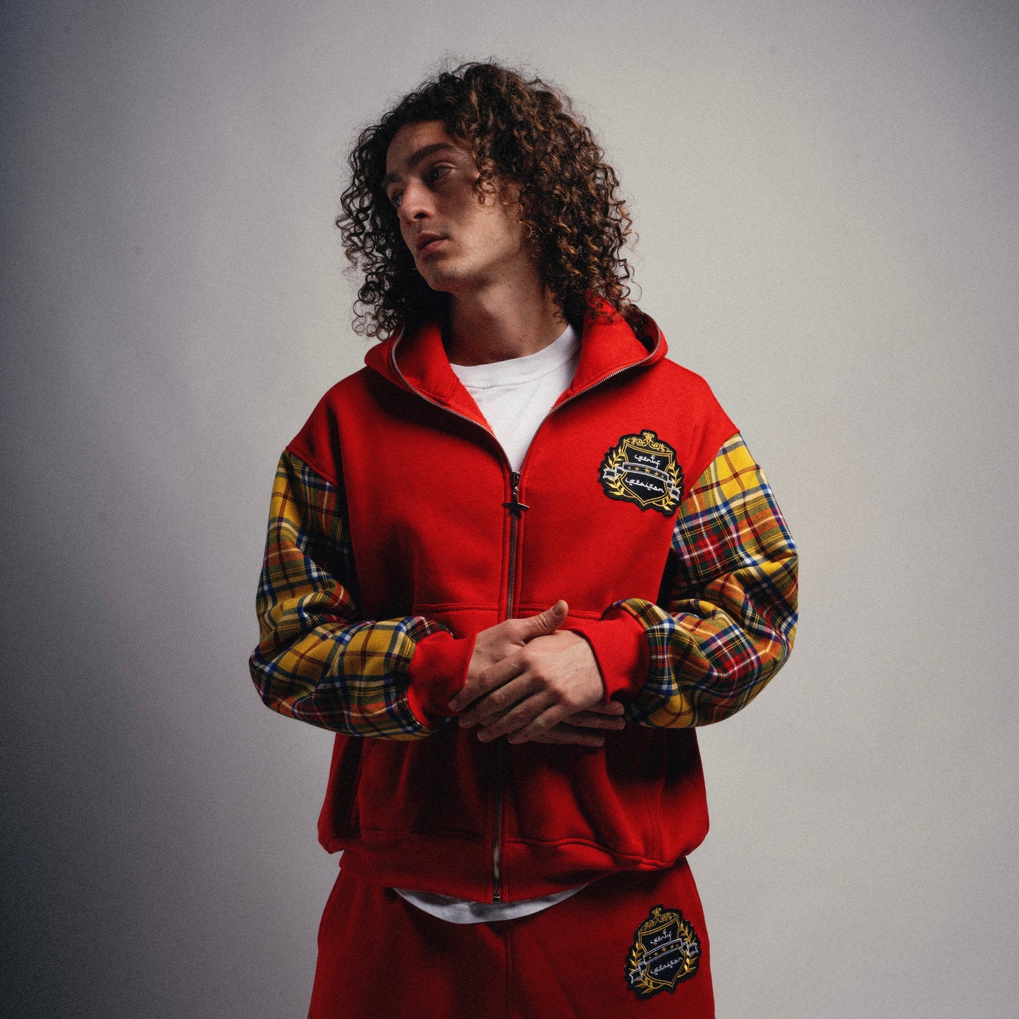“SENTY SEASON” Flannel Red Full Zip (Pre-Order*)
