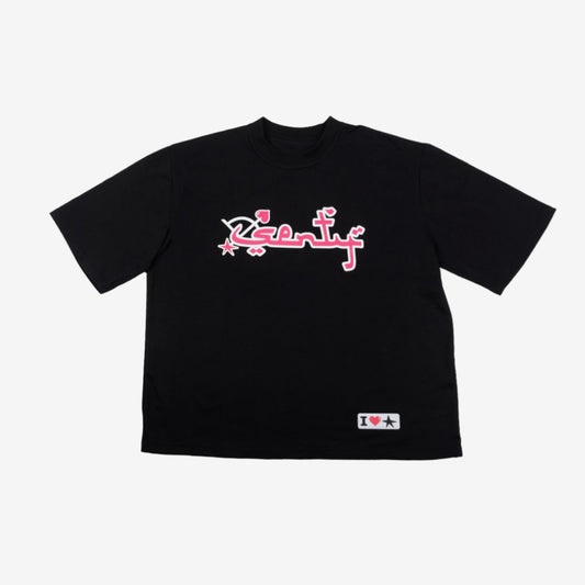 "SENTY SEASON" San Valentino Black T-shirt