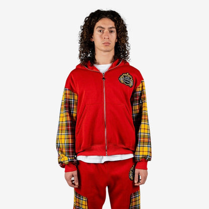 “SENTY SEASON” Flannel Red Full Zip (Pre-Order*)