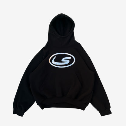 “SENTY SEASON” Sample Balaclava Black Hoodie (2XL)