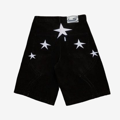 "SENTY SEASON" 5 Star Black Jorts