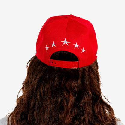 “SENTY SEASON” 5 Star Red Snapback