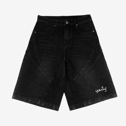 "SENTY SEASON" 5 Star Black Jorts