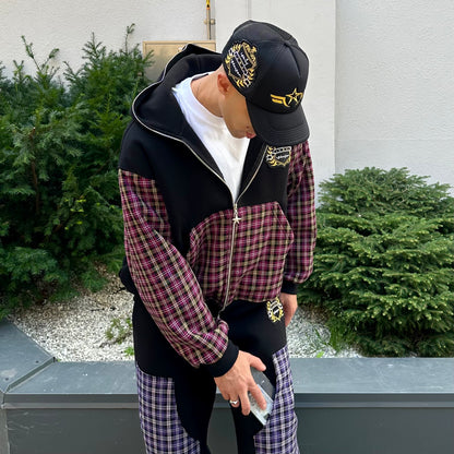“SENTY SEASON” Flannel Black Double Knee